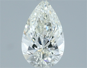 Picture of Natural Diamond 1.03 Carats, Pear with  Cut, I Color, VVS2 Clarity and Certified by IGI