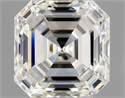 Natural Diamond 1.01 Carats, Asscher with  Cut, J Color, VVS2 Clarity and Certified by GIA