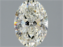 Natural Diamond 1.21 Carats, Oval with  Cut, J Color, VS1 Clarity and Certified by GIA