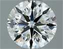 Natural Diamond 1.00 Carats, Round with Very Good Cut, I Color, VVS2 Clarity and Certified by GIA