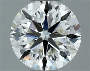 Picture of Natural Diamond 1.00 Carats, Round with Very Good Cut, I Color, VVS2 Clarity and Certified by GIA