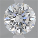 Lab Grown Diamond 2.88 Carats, Round with Ideal Cut, D Color, VVS1 Clarity and Certified by IGI