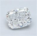 Natural Diamond 1.32 Carats, Cushion with  Cut, D Color, VS1 Clarity and Certified by GIA