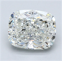 Natural Diamond 1.50 Carats, Oval with  Cut, K Color, VVS2 Clarity and Certified by GIA