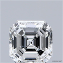 Natural Diamond 0.52 Carats, Asscher with  Cut, G Color, VS2 Clarity and Certified by GIA