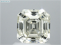 Diamante Natural 1.16 quilates, Asscher , Color L, claridad SI1 y certificado GIA