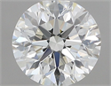 Natural Diamond 0.90 Carats, Round with Excellent Cut, G Color, VVS1 Clarity and Certified by IGI