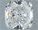 Natural Diamond 0.50 Carats, Cushion with  Cut, H Color, VS1 Clarity and Certified by GIA