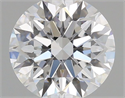 Diamante Natural 0.81 quilates, Redondo , Color D, claridad VS2 y certificado GIA