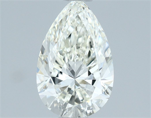 Picture of Natural Diamond 0.90 Carats, Pear with  Cut, I Color, VVS2 Clarity and Certified by IGI