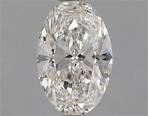 Picture of Natural Diamond 0.51 Carats, Oval with  Cut, H Color, VS2 Clarity and Certified by GIA