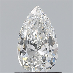 Foto Diamante Natural 0.70 quilates, De pera , Color F, claridad VS2 y certificado GIA de