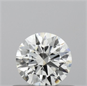 Natural Diamond 0.40 Carats, Round with Excellent Cut, G Color, VS2 Clarity and Certified by GIA