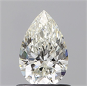 Diamante Natural 0.73 quilates, De pera , Color I, claridad VVS1 y certificado GIA