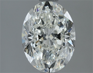 Picture of Natural Diamond 1.70 Carats, Oval with  Cut, I Color, SI1 Clarity and Certified by GIA