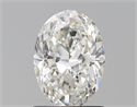 Natural Diamond 1.21 Carats, Oval with  Cut, G Color, VS2 Clarity and Certified by GIA