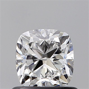 Foto Diamante Natural 0.71 quilates, Del cojín , Color E, claridad VS1 y certificado GIA de