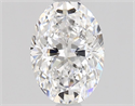 Natural Diamond 0.72 Carats, Oval with  Cut, D Color, VS1 Clarity and Certified by GIA