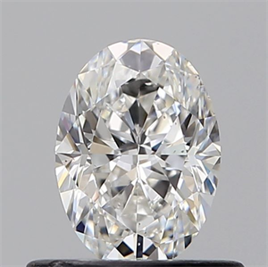 Picture of Natural Diamond 0.54 Carats, Oval with  Cut, E Color, VS2 Clarity and Certified by GIA