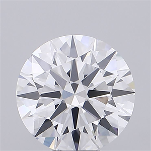 Picture of Lab Grown Diamond 7.22 Carats, Round with Ideal Cut, E Color, VVS2 Clarity and Certified by IGI