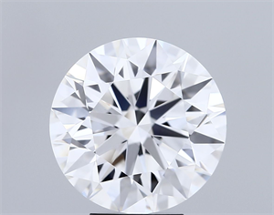 Picture of Lab Grown Diamond 7.05 Carats, Round with Excellent Cut, F Color, VVS2 Clarity and Certified by GIA