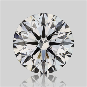 Picture of Natural Diamond 1.07 Carats, Round with Excellent Cut, F Color, SI2 Clarity and Certified by GIA