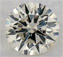 Diamante Natural 0.80 quilates, Redondo , Color J, claridad SI2 y certificado GIA