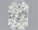 Natural Diamond 0.70 Carats, Radiant with  Cut, J Color, VS2 Clarity and Certified by GIA