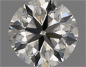 Natural Diamond 1.02 Carats, Round with Very Good Cut, H Color, VVS2 Clarity and Certified by IGI