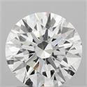 Lab Grown Diamond 1.53 Carats, Round with Ideal Cut, D Color, VS1 Clarity and Certified by IGI