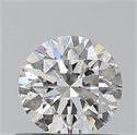 Diamante Natural 0.50 quilates, Redondo , Color H, claridad VS2 y certificado GIA