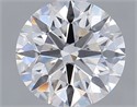 Del inventario de diamantes de laboratorio, 1.05 quilates, Redondo , Color G, claridad VVS1 y certificado IGI