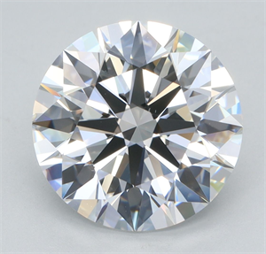 Picture of Lab Grown Diamond 4.08 Carats, Round with Ideal Cut, E Color, VS1 Clarity and Certified by IGI