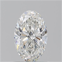 Diamante Natural 1.02 quilates, Ovalado , Color G, claridad VS2 y certificado GIA