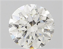 Natural Diamond 0.70 Carats, Round with Very Good Cut, H Color, VS1 Clarity and Certified by GIA
