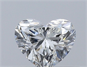 Natural Diamond 0.30 Carats, Heart with  Cut, G Color, VVS2 Clarity and Certified by GIA