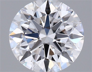 Picture of Lab Grown Diamond 1.06 Carats, Round with Ideal Cut, D Color, VVS1 Clarity and Certified by IGI