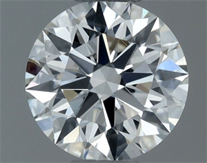 Picture of Natural Diamond 0.50 Carats, Round with Excellent Cut, G Color, VVS2 Clarity and Certified by GIA