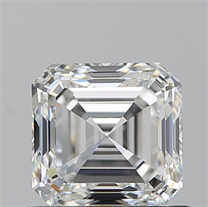 Picture of Natural Diamond 0.90 Carats, Asscher with  Cut, G Color, VS1 Clarity and Certified by GIA