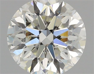 Picture of Natural Diamond 0.85 Carats, Round with Very Good Cut, I Color, SI1 Clarity and Certified by GIA