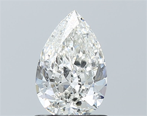 Picture of Natural Diamond 0.90 Carats, Pear with  Cut, G Color, SI2 Clarity and Certified by GIA