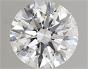 Del inventario de diamantes de laboratorio, 2.02 quilates, Redondo , Color D, claridad VVS2 y certificado IGI