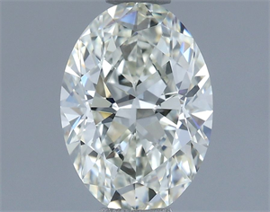 Foto Diamante Natural 0.80 quilates, Ovalado , Color J, claridad VVS2 y certificado IGI de