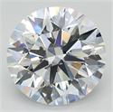 Del inventario de diamantes de laboratorio, 4.61 quilates, Redondo , Color E, claridad VVS2 y certificado IGI
