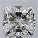 Natural Diamond 5.04 Carats, Cushion with  Cut, G Color, SI2 Clarity and Certified by IGI