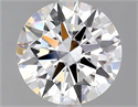 Diamante Natural 1.56 quilates, Redondo , Color F, claridad SI1 y certificado GIA