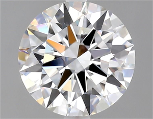 Foto Diamante Natural 1.56 quilates, Redondo , Color F, claridad SI1 y certificado GIA de