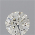 Natural Diamond 0.42 Carats, Round with Excellent Cut, I Color, VS1 Clarity and Certified by IGI