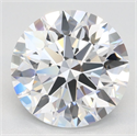 Lab Grown Diamond 2.92 Carats, Round with Excellent Cut, D Color, VVS1 Clarity and Certified by GIA