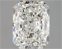 Natural Diamond 0.90 Carats, Radiant with  Cut, H Color, SI2 Clarity and Certified by GIA